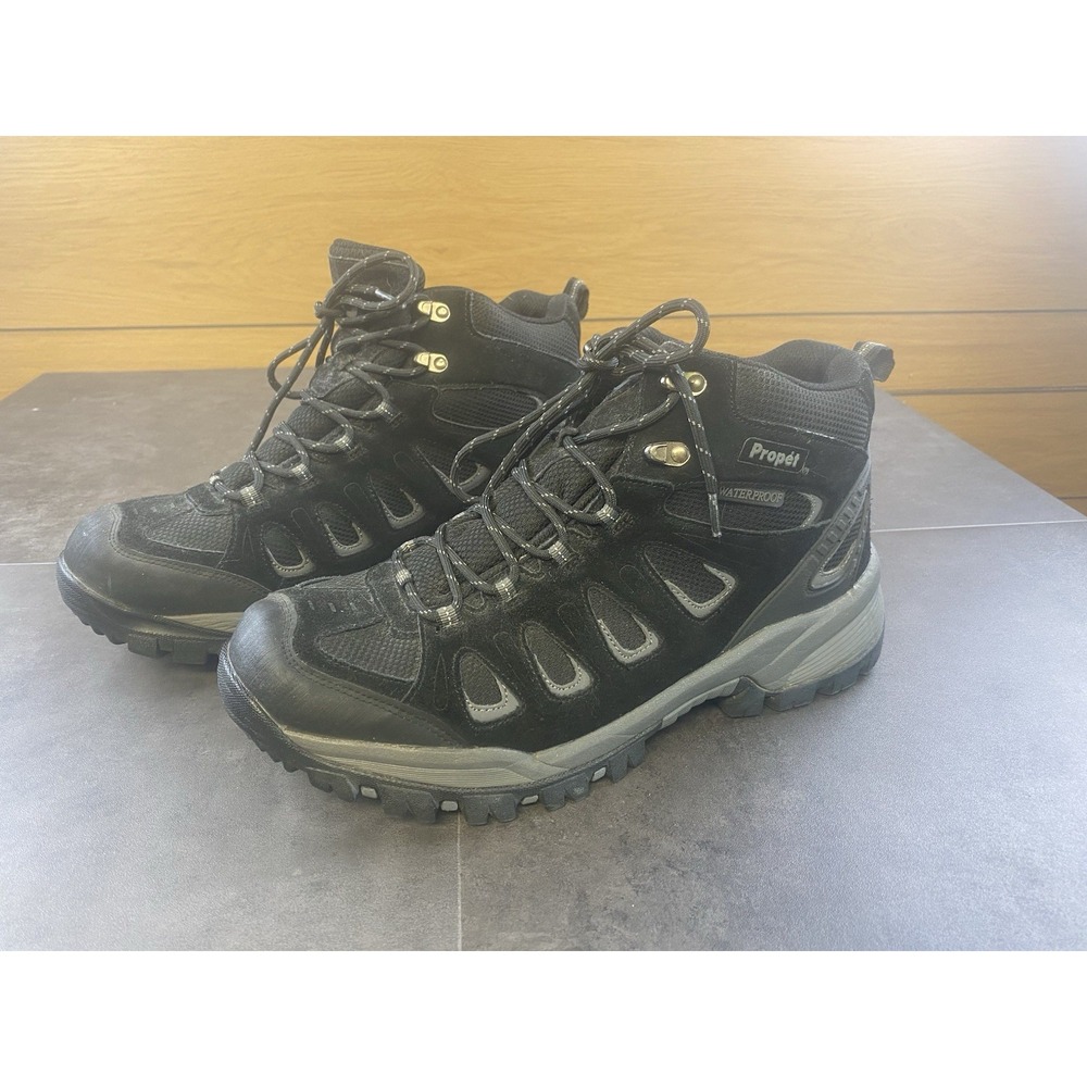 Propet Men's Ridge Walker Hiking Waterproof Casual Boot Black Size 13-M3599
